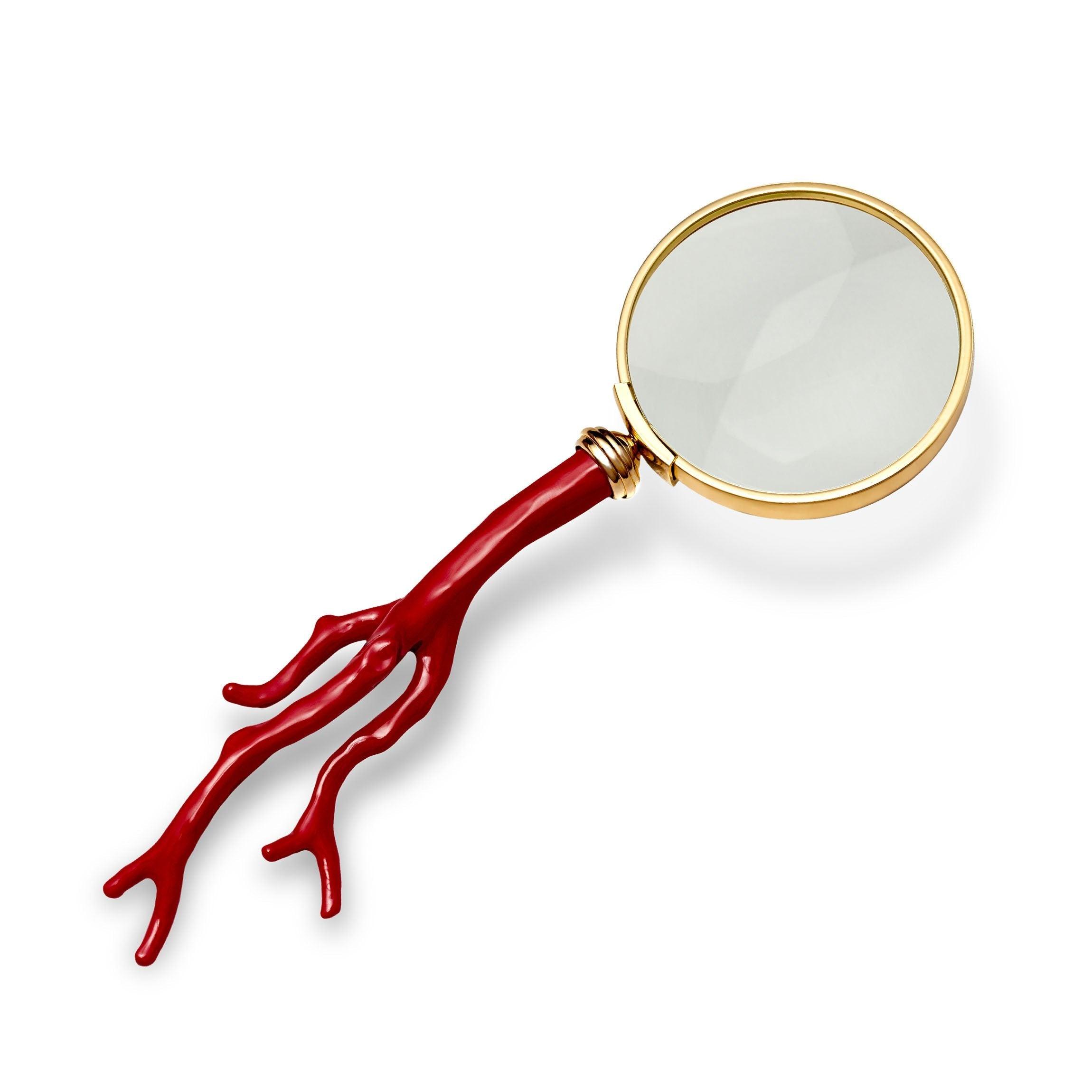 Snake Magnifying Glass - Small - Gold - L'OBJET