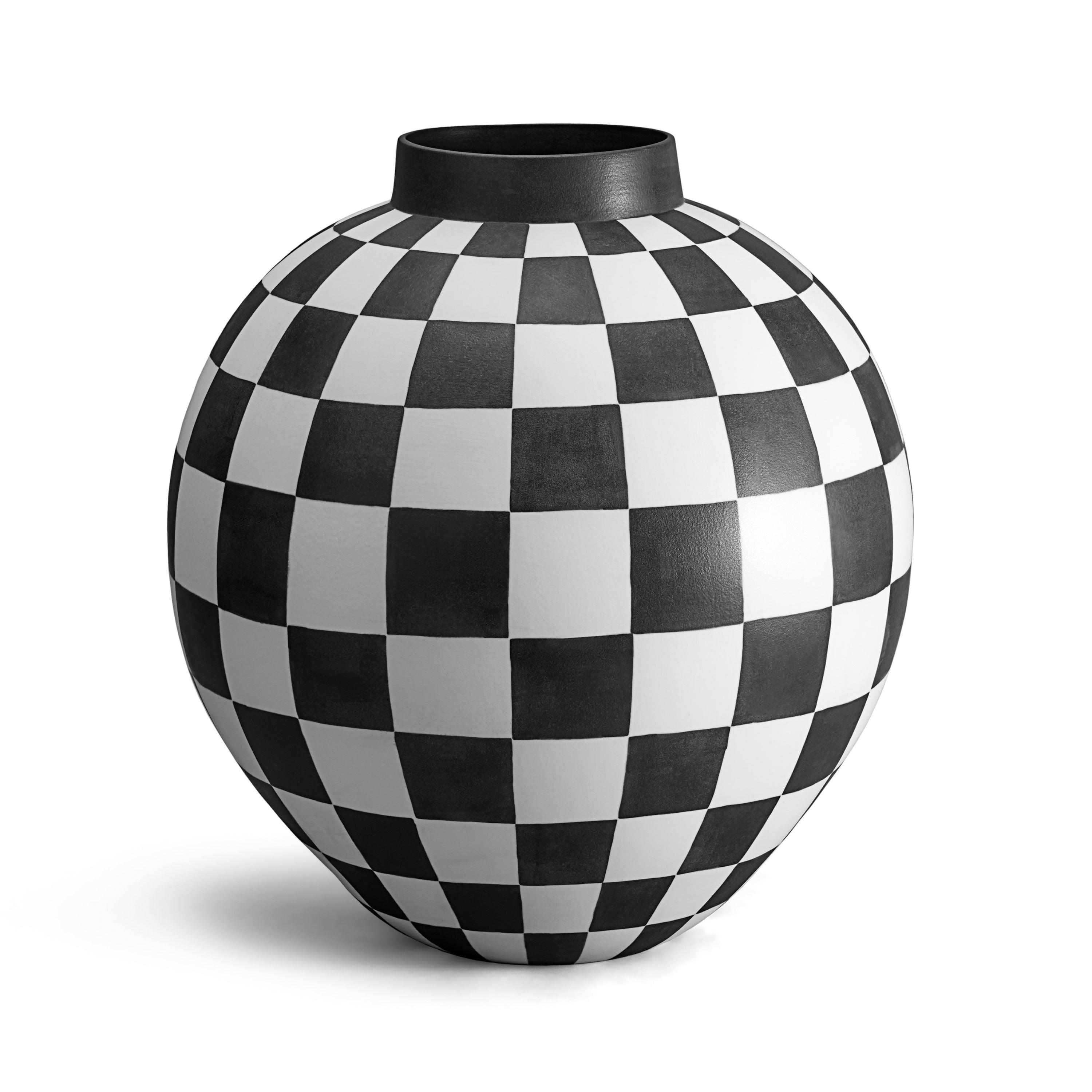 L'Objet - Damier Vase - Large