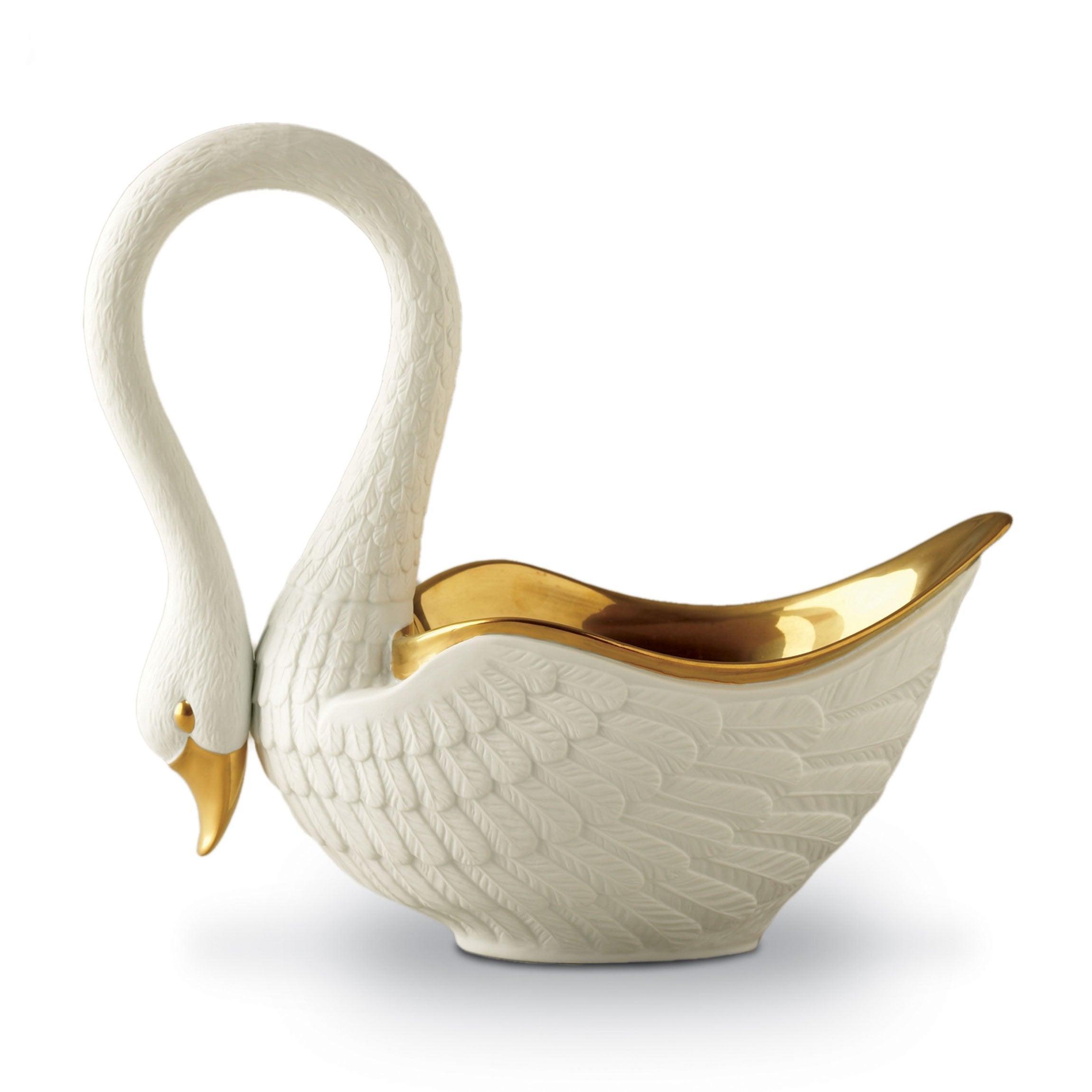 XL brass swan – Demain Peut-Être - boutique maison et art de vivre