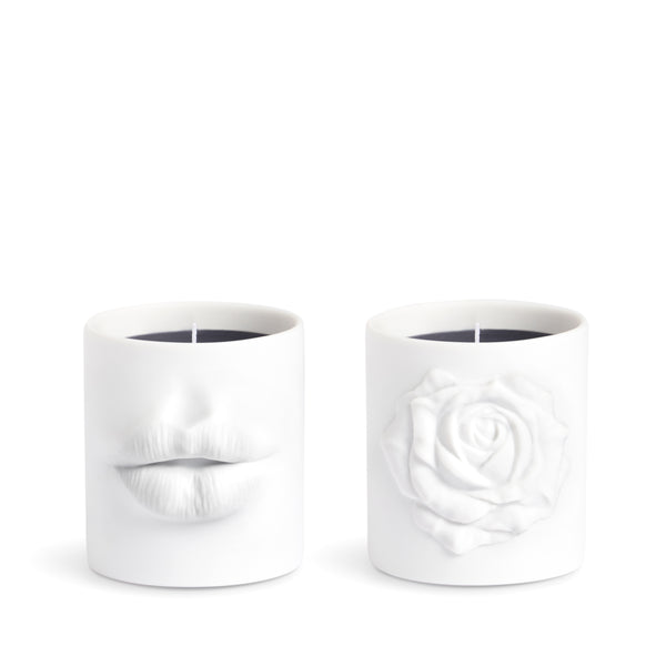 Exclusive - Le Duo - Oh Mon Dieu! + Rose Noire Candles - Small (Set of 2)