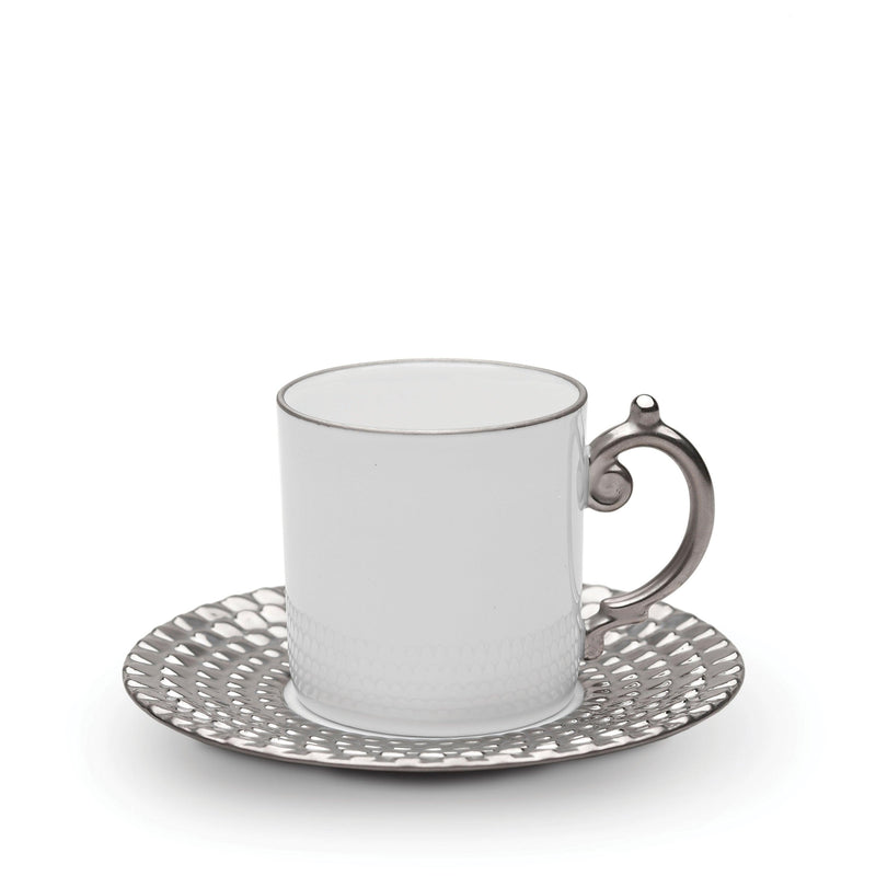 Aegean Espresso Cup + Saucer - L'OBJET