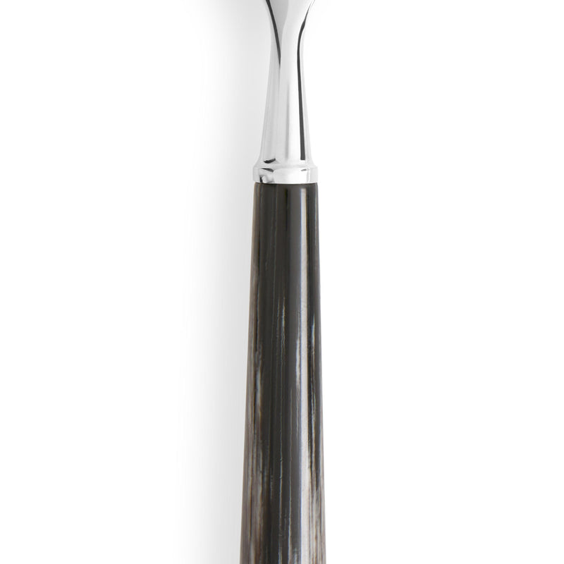 Basic Grey Horn Dessert Fork - L'OBJET