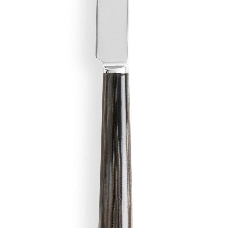 Basic Grey Horn Dinner Knife - L'OBJET