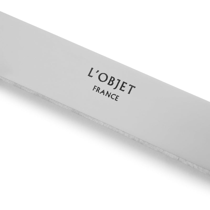 Basic Grey Horn Dinner Knife - L'OBJET