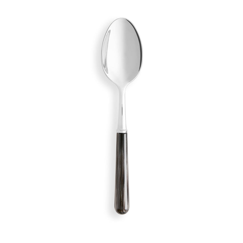 Basic Grey Horn Serving Spoon - L'OBJET