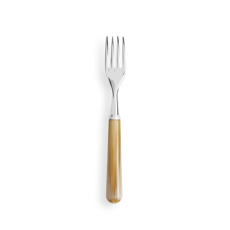 Basic Light Horn Dessert Fork - L'OBJET