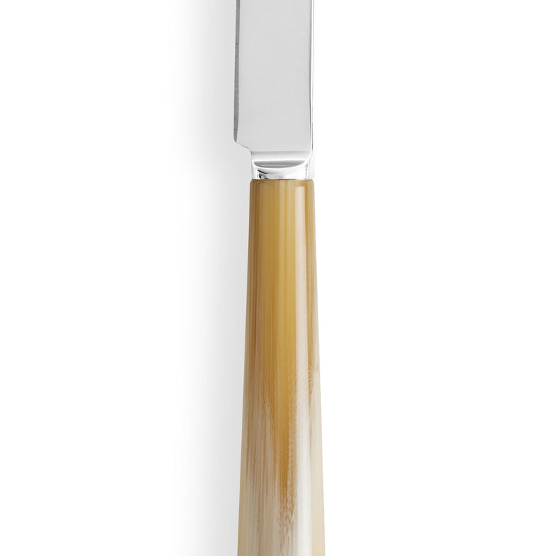 Basic Light Horn Dinner Knife - L'OBJET