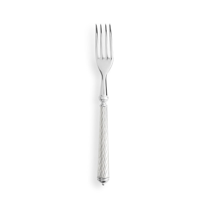 Cable Silver Dinner Fork - L'OBJET