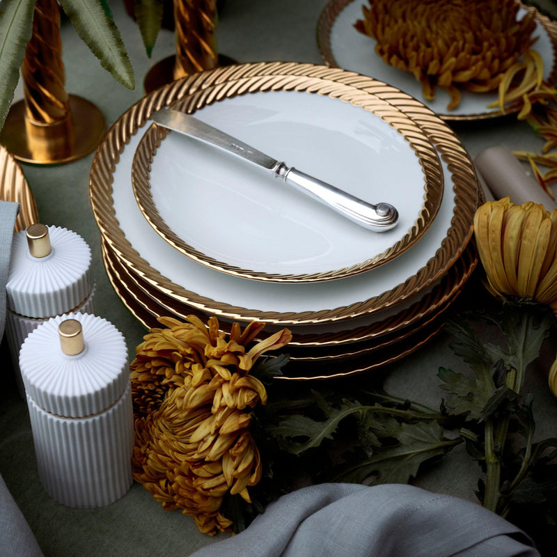 Table set plates bird, napkin, sublimation