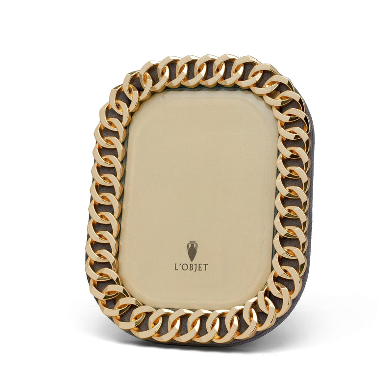 Cuban Link Frame - Gold - L'OBJET