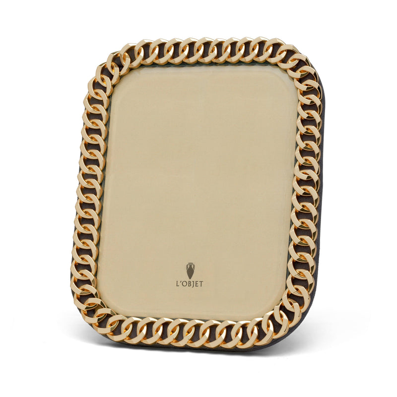 Cuban Link Frame - Gold - L'OBJET