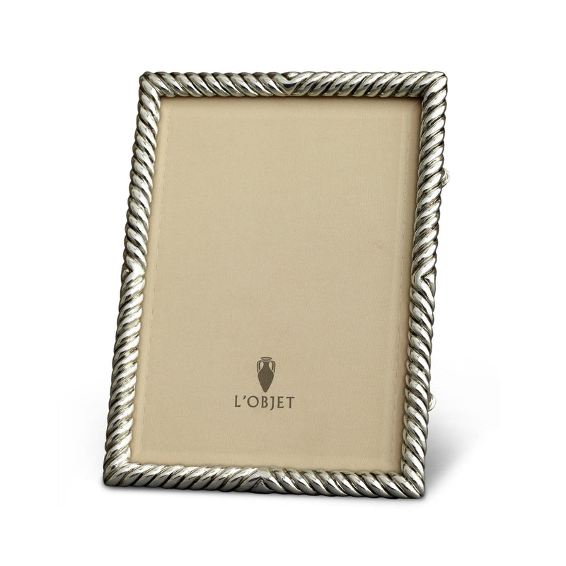 Deco Twist Frame - Platinum - L'OBJET