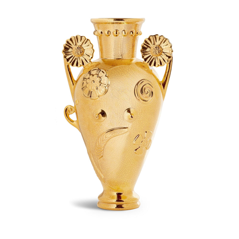 Exclusive - Pantheon Persephone Amphora- Gold - L'OBJET