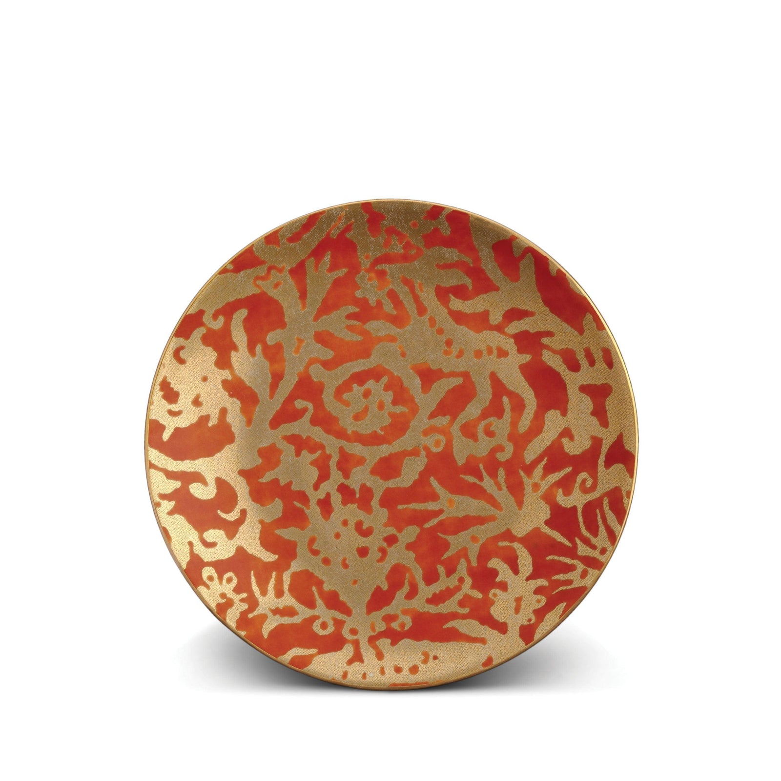 Orange dessert plates best sale