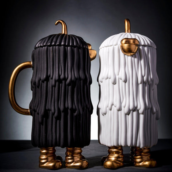 Haas Djuna Coffee + Tea Pot - White - L'OBJET