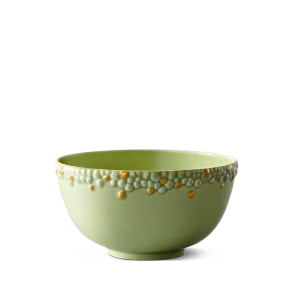 Haas Mojave Cereal Bowl - Matcha + Gold - L'OBJET