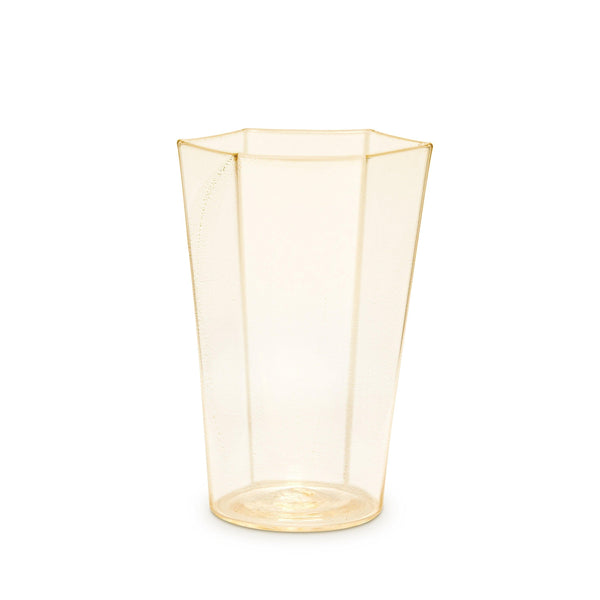 Mill Gold Rim Crystal Highball Glasses Set of 6