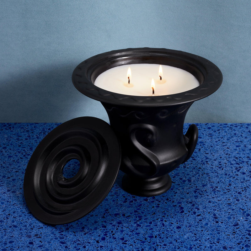 Hydra Candle - Veti-Vert - Three Wick- Black - L'OBJET