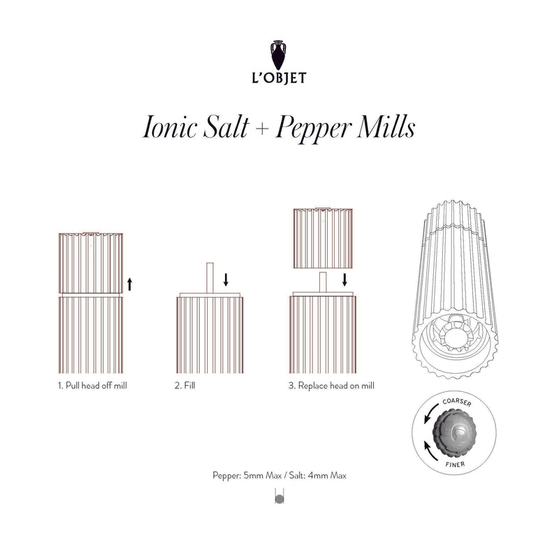 Oak Salt & Pepper Set, 2 pcs