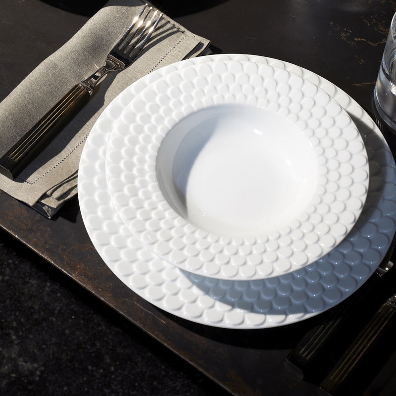 Aegean Dinnerware Set - White