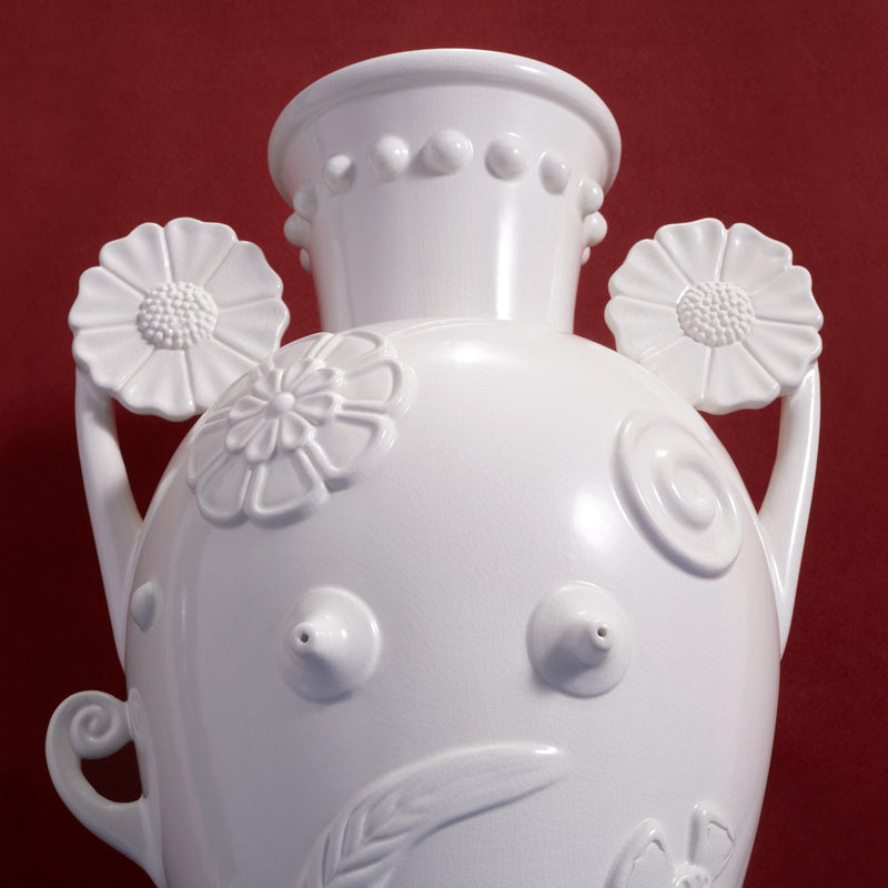 Pantheon Persephone Amphora - White