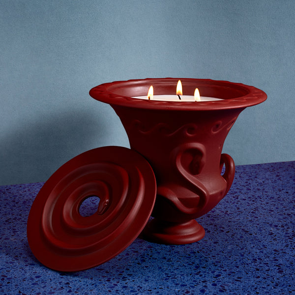 Hydra Candle - Veti-Vert - Three Wick - Terracotta