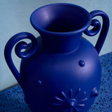 Pantheon Orpheus Amphora Vase - Blue