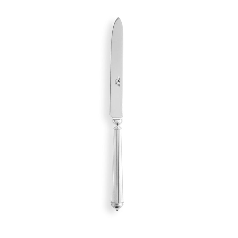 Lignes Silver Dinner Knife - L'OBJET