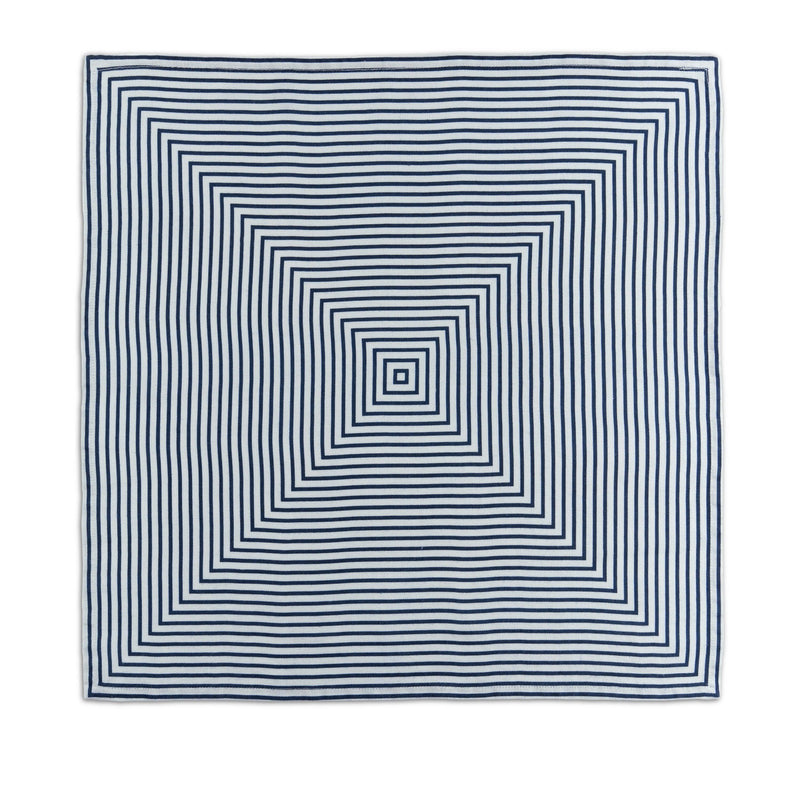 Linen Sateen Concorde Napkins - Blue (Set of 4) - L'OBJET