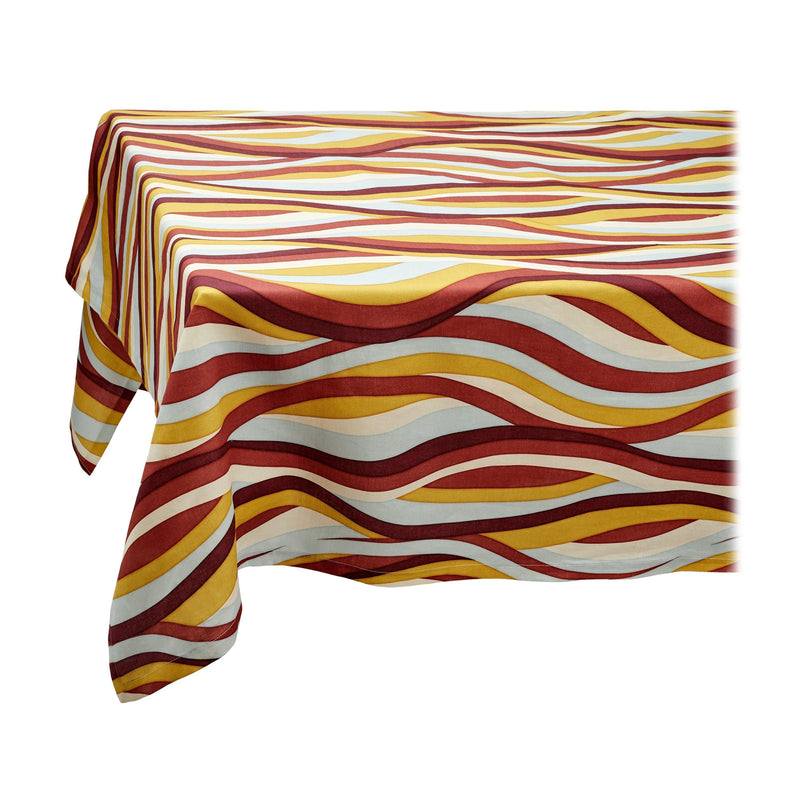 Linen Sateen Landscape Tablecloth - Multi-Color - L'OBJET