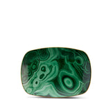 Malachite Rectangular Tray - L'OBJET