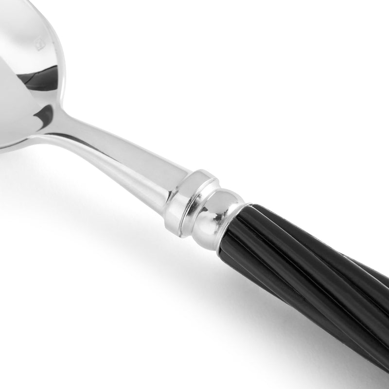 Montana Ebony Dessert Spoon - L'OBJET