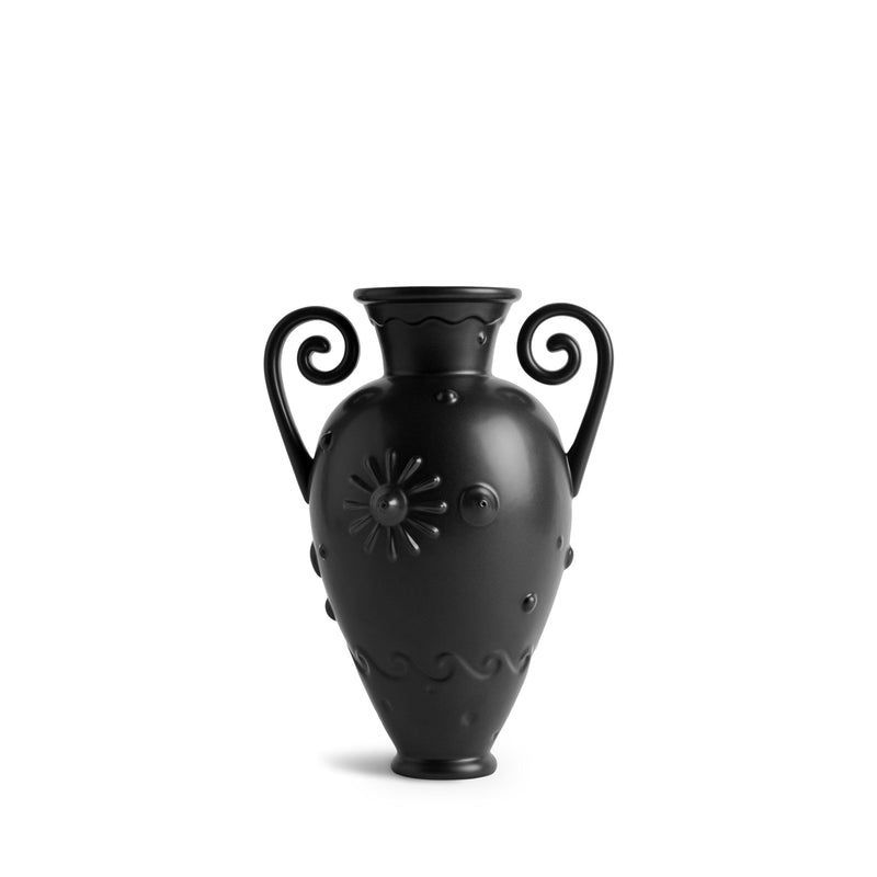 Pantheon Orpheus Amphora Vase - Black - L'OBJET