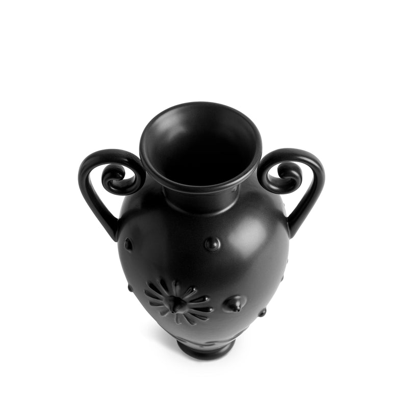 Pantheon Orpheus Amphora Vase - Black - L'OBJET