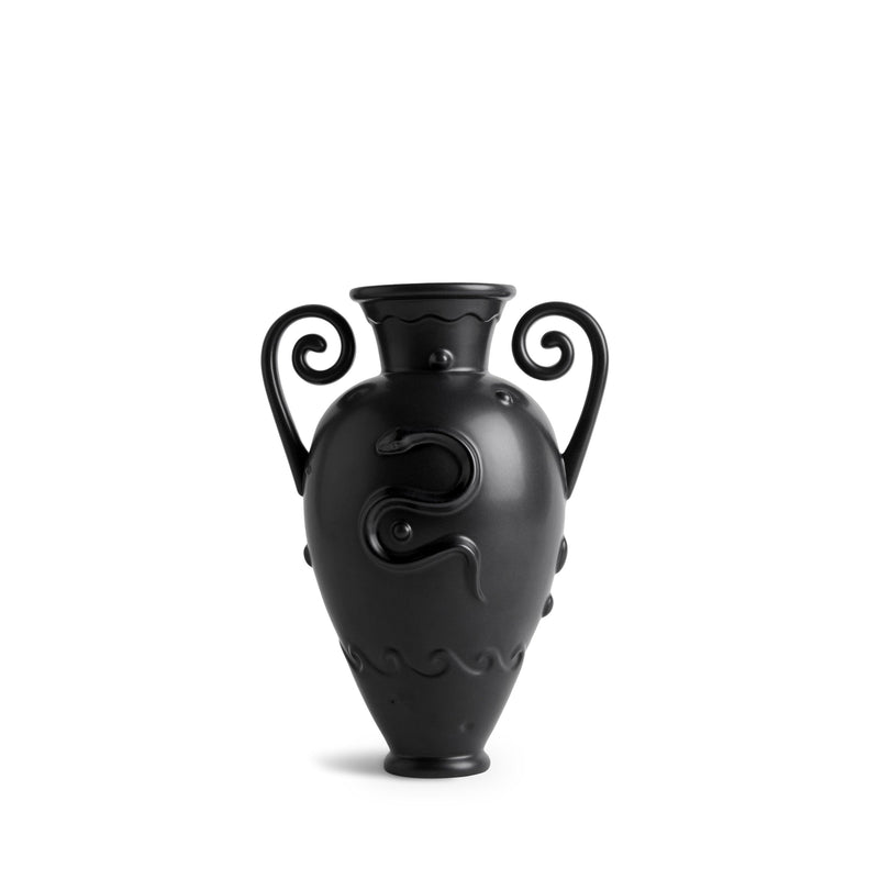 Pantheon Orpheus Amphora Vase - Black - L'OBJET