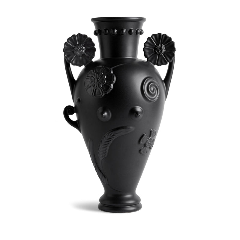 Pantheon Persephone Vase - Black - L'OBJET