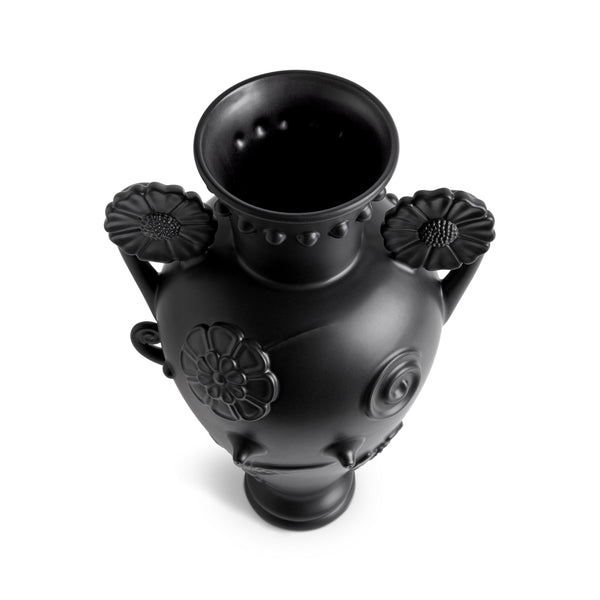 Pantheon Persephone Vase - Black - L'OBJET