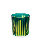 Prism Double Old Fashioned Glasses - Green (Set of 4) - L'OBJET