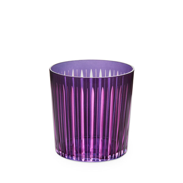 Prism Double Old Fashioned Glasses - Purple(Set of 4) - L'OBJET