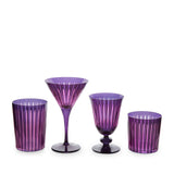 Prism Double Old Fashioned Glasses - Purple(Set of 4) - L'OBJET