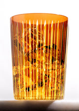 Prism Highball Glasses - Amber (Set of 4) - L'OBJET