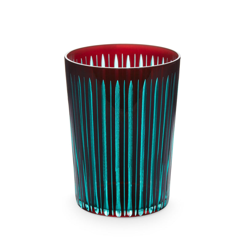 Prism Highball Glasses-Bordeaux (Set of 4) - L'OBJET