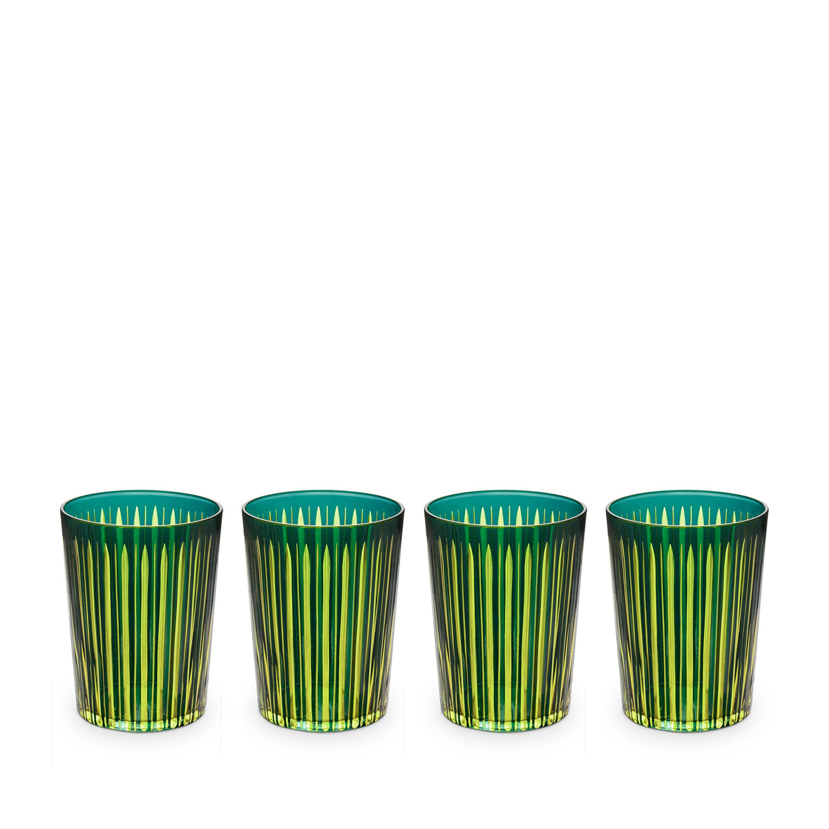 Prism Double Old Fashioned Glasses - Assorted (Set of 4)