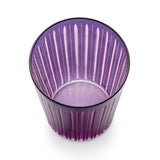 Prism Highball Glasses- Purple (Set of 4) - L'OBJET