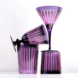 Prism Highball Glasses- Purple (Set of 4) - L'OBJET