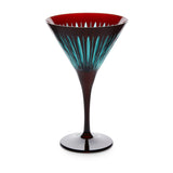 Prism Martini Glasses - Bordeaux (Set of 4) - L'OBJET