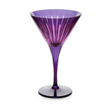 Prism Martini Glasses - Purple (Set of 4) - L'OBJET