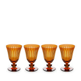 Prism Wine Glasses - Amber (Set of 4) - L'OBJET