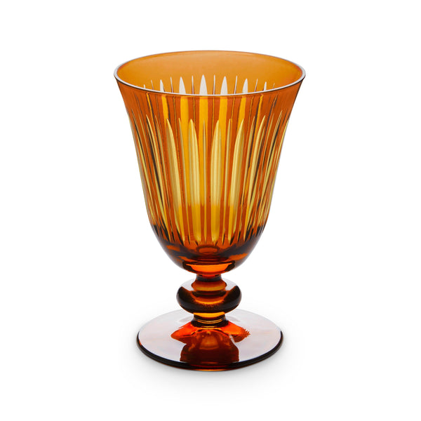 Prism Wine Glasses - Amber (Set of 4) - L'OBJET