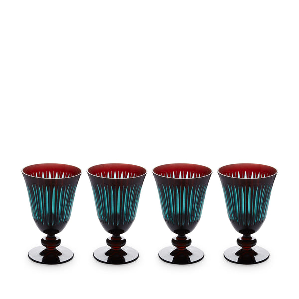 Prism Wine Glasses - Bordeaux (Set of 4) - L'OBJET